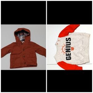 Carter's sweatshirt & Jacket